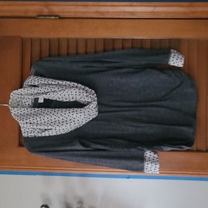 Elle sweater with matching scarf medium